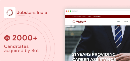Jobstars India Deployed a Multilingual Chatbot to Handle 60%..