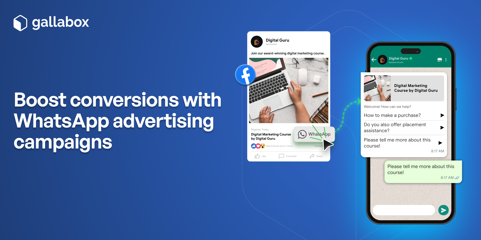 Boost conversions with WhatsApp Advertising campaigns