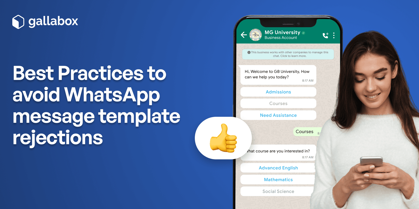 Best Practices to avoid Whatsapp message template rejections