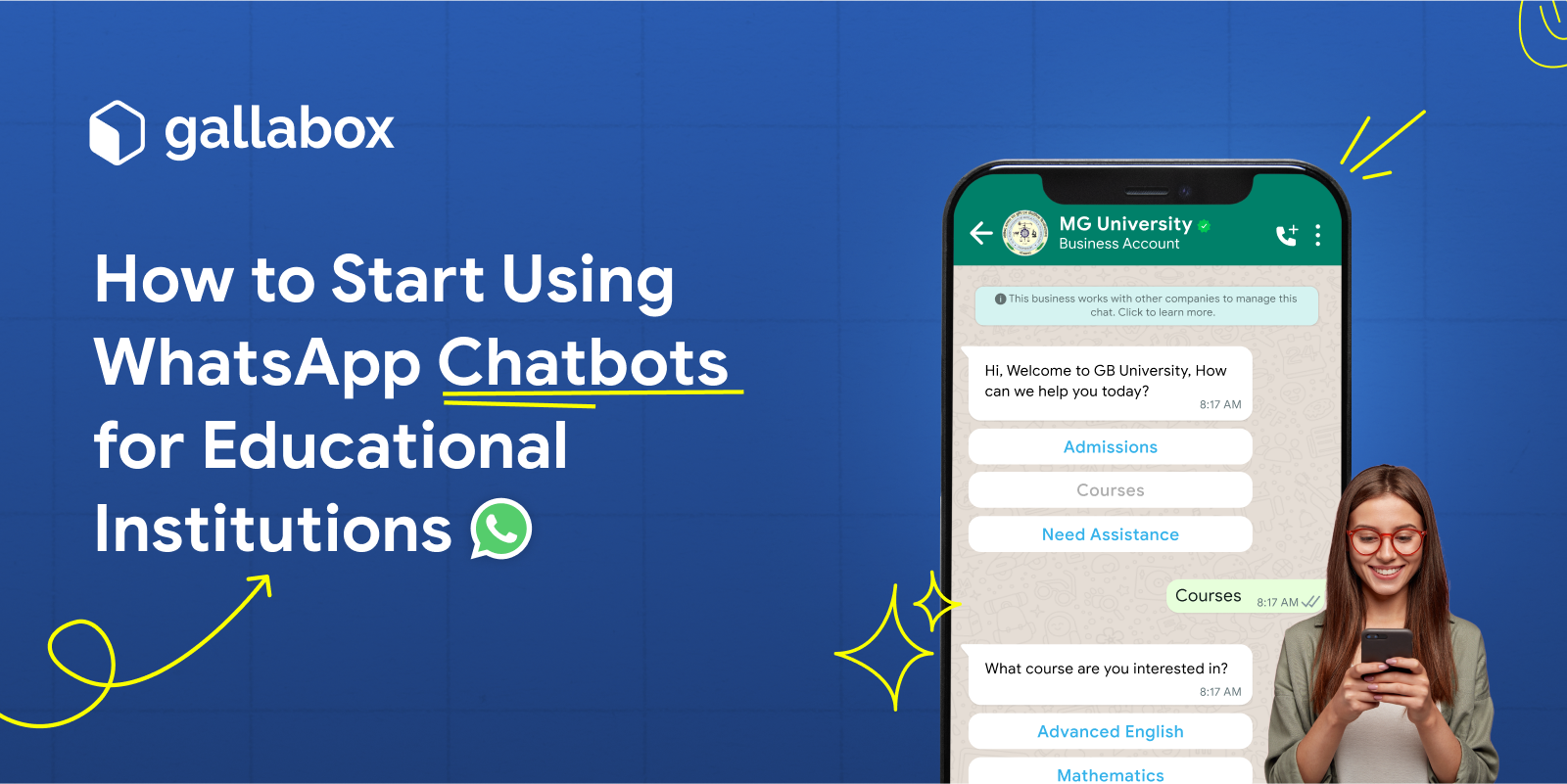 How to Start Using WhatsApp Chatbots for Educational Institutions