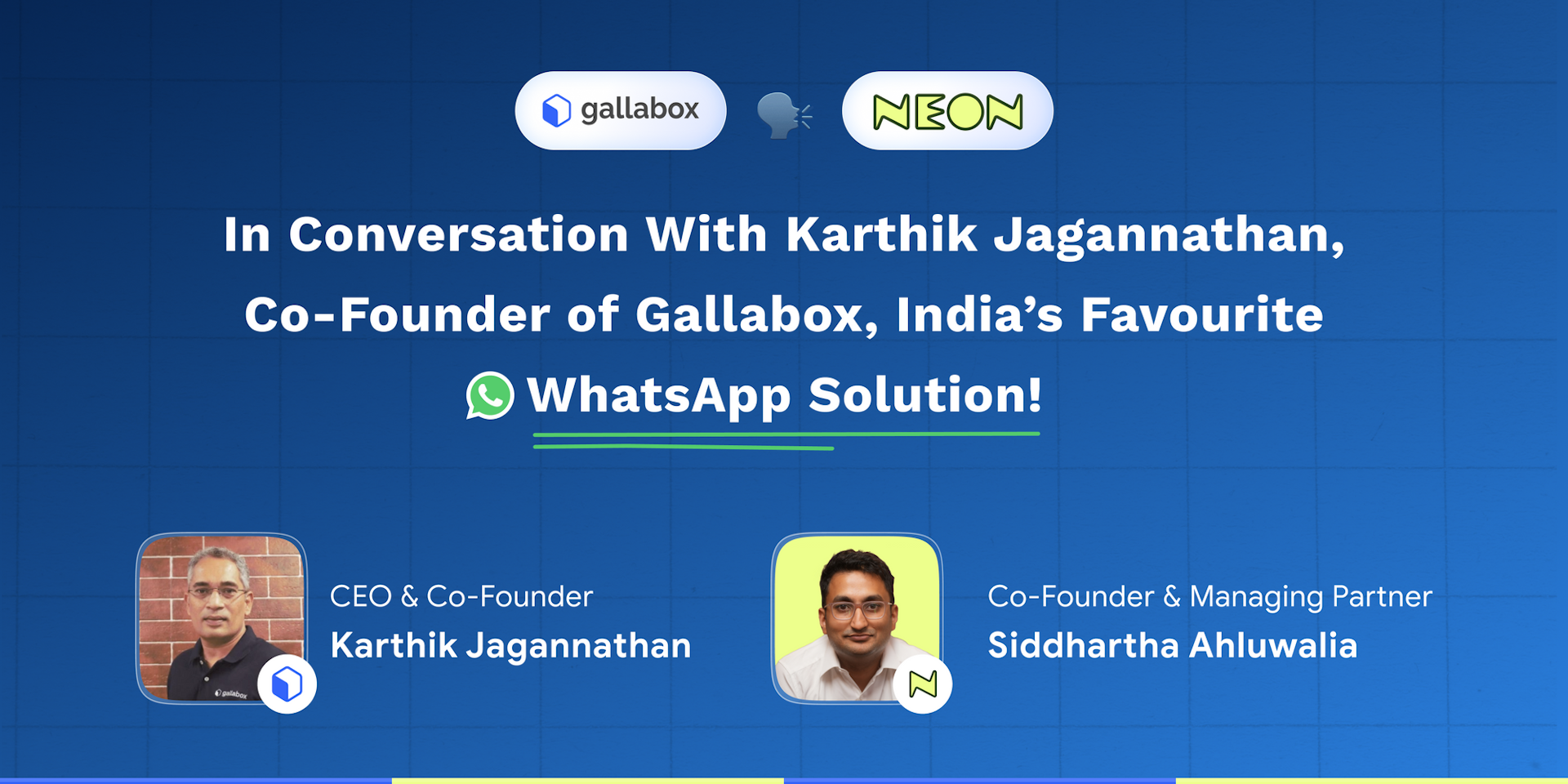 In Conversation With Karthik Jagannathan, Co-Founder of Gallabox, India’s Favourite WhatsApp Solution!